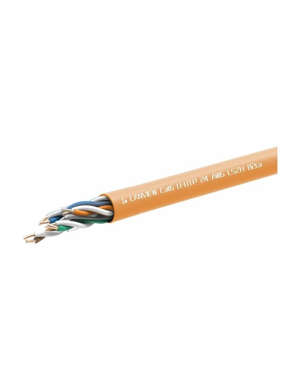 Lanview bulk cable - 305 m - orange - Oranje