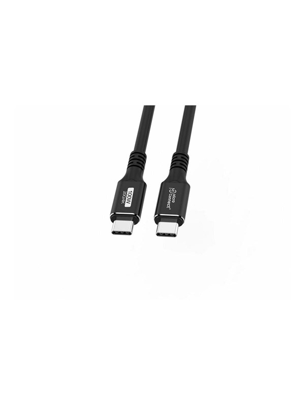 Microconnect USB3.2CC01.5 USB-kabel USB 3.2 Gen 2x2 1,5 m USB C Zwart