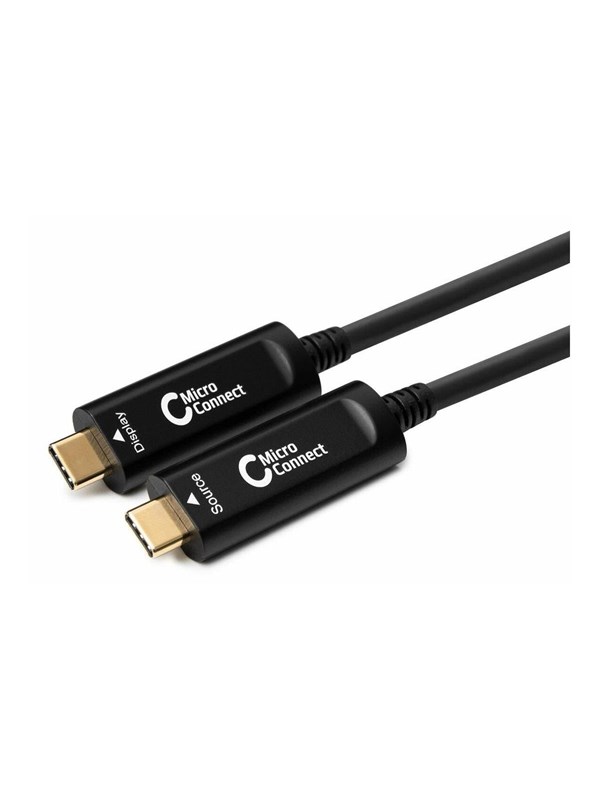 Microconnect USB3.1CC10OP USB-kabel USB 3.2 Gen 1 (3.1 Gen 1) 10 m USB C Zwart