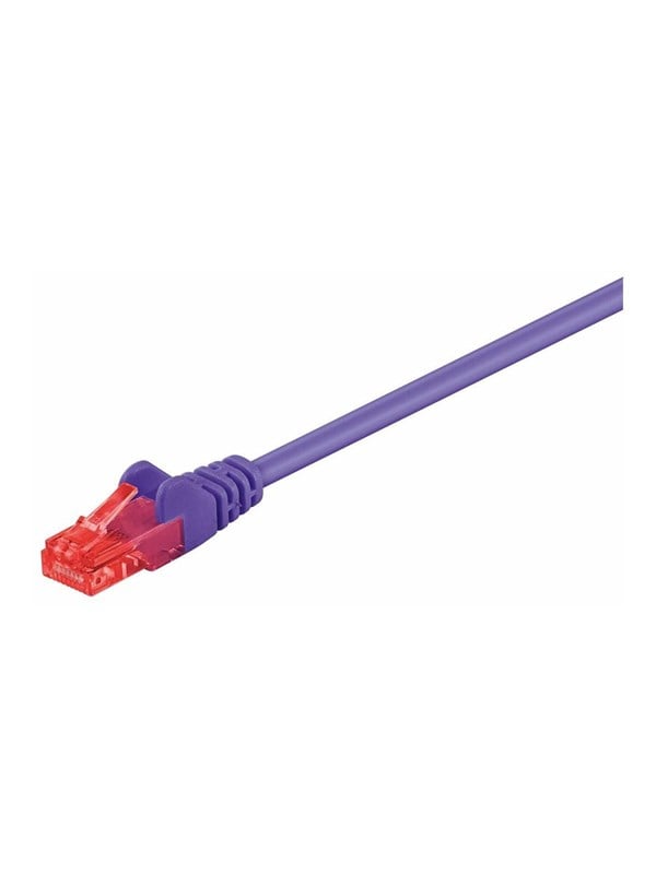 Microconnect B-UTP603-P netwerkkabel Lavendel 3 m Cat6 U/UTP (UTP) Rond