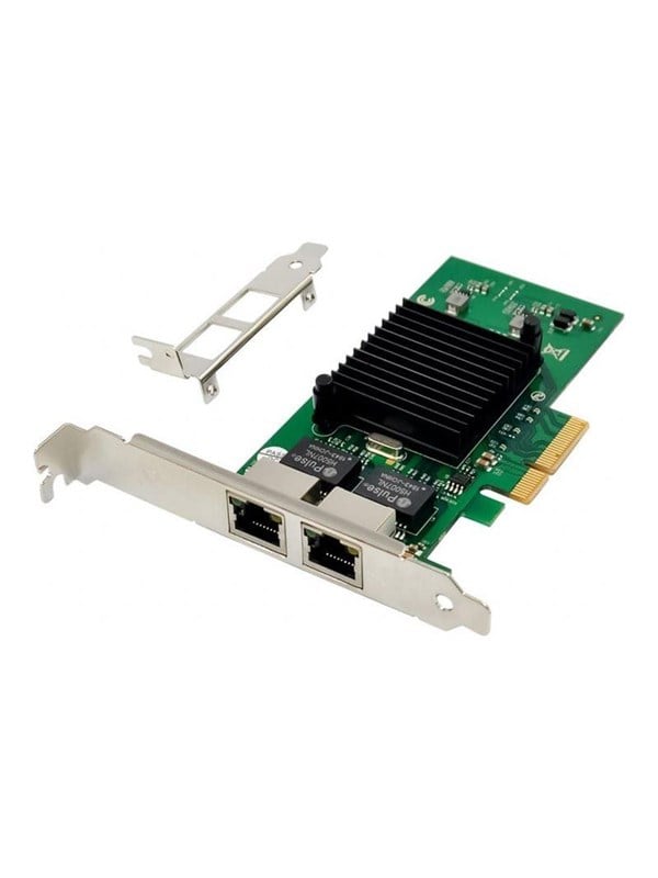 Microconnect MC-PCIEX4-82576-D netwerkkaart Intern Ethernet 1000 Mbit/s