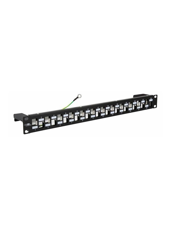 Lanview by Logon blank keystone patch panel - 1U - 10" - unequipped