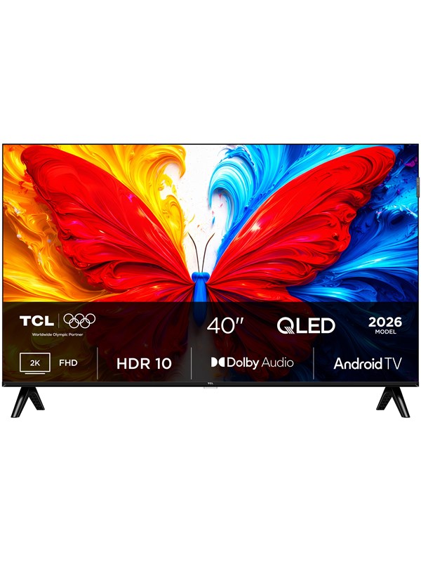 TCL 40" Flat screen TV QLED 1080p (Full HD) High Dynamic Range 10 (HDR10) 40S5L