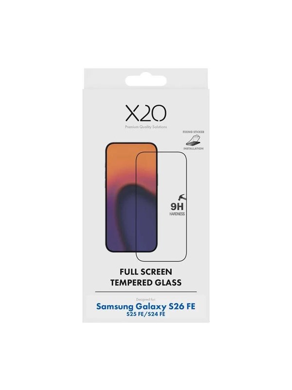 X2O Screen Protection Glass Samsung Galaxy S26 FE/S25 FE/S24 FE