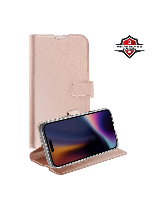 X2O Classic Wallet Apple iPhone 17 - Rose Gold