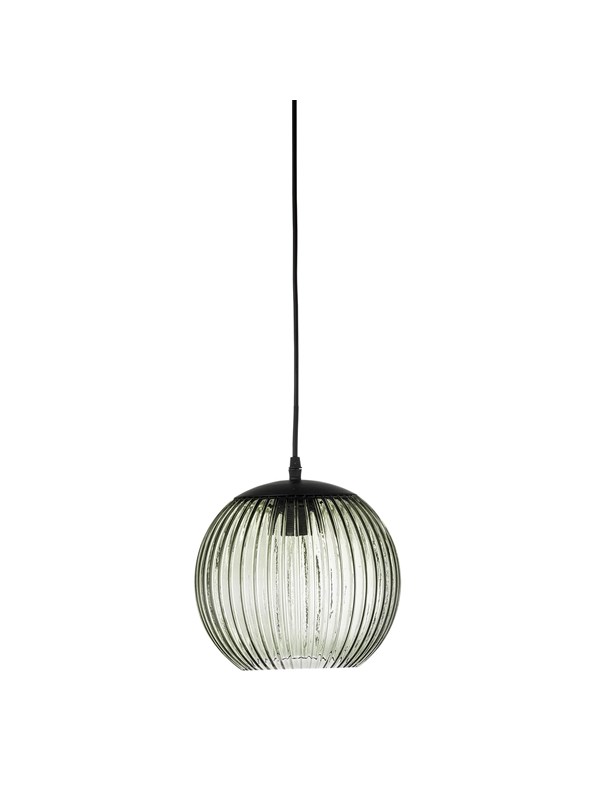 Bloomingville Sybia hanglamp, groen, glas