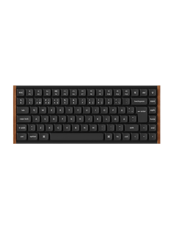 Keychron K3 Ultra SE 75% 8K  Milk POM Red - Gaming Toetsenbord - Zonder Numpad - Noords - Zwart