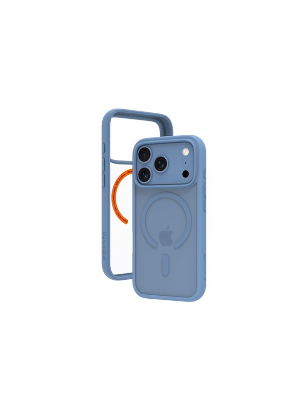 dbramante1928 Grenen geschikt voor MagSafe Backcover met D3O® geschikt voor iPhone 18 Pro / 17 Pro - Blue