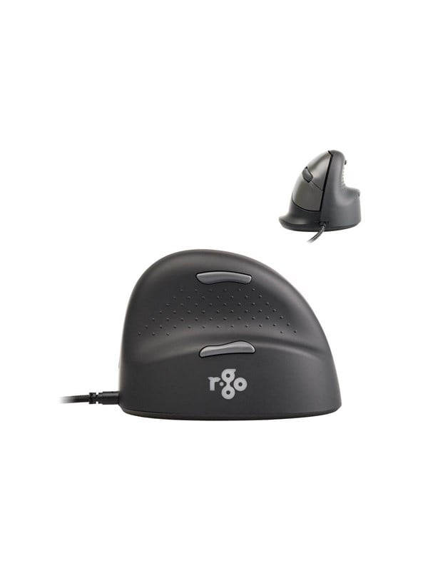 R-Go Tools R-Go HE Break - Vertical mouse - Optisch - 5 knoppen - Grijs