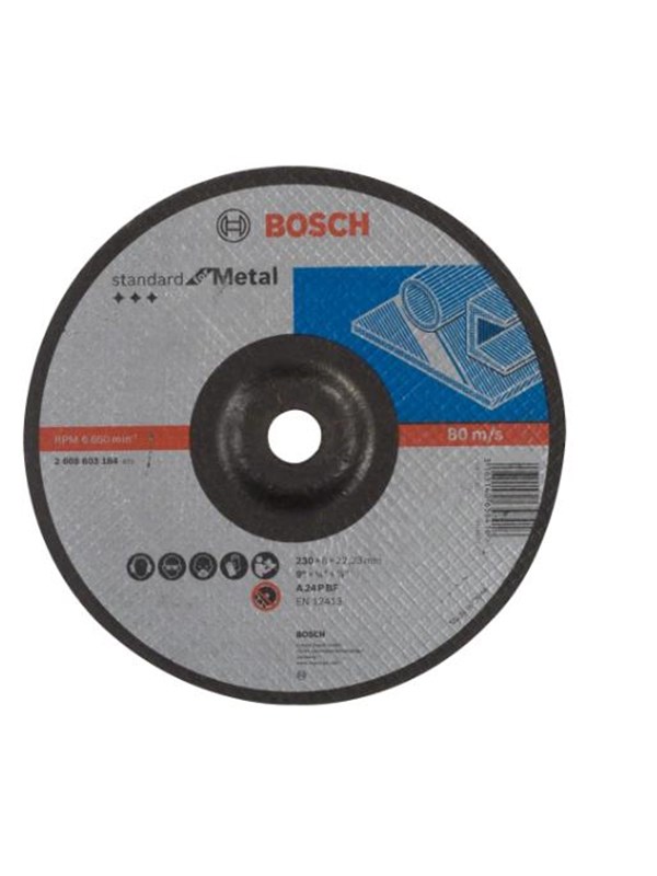 Bosch Accessories Bosch Power Tools 2608603184 Afbraamschijf gebogen 230 mm 1 stuk(s) Staal