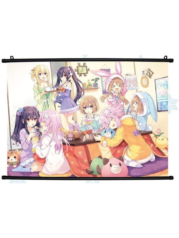 Idea Factory - Reef Entertainment Neptunia's Cozy Kotatsu - Wall Scroll 32" X 24"