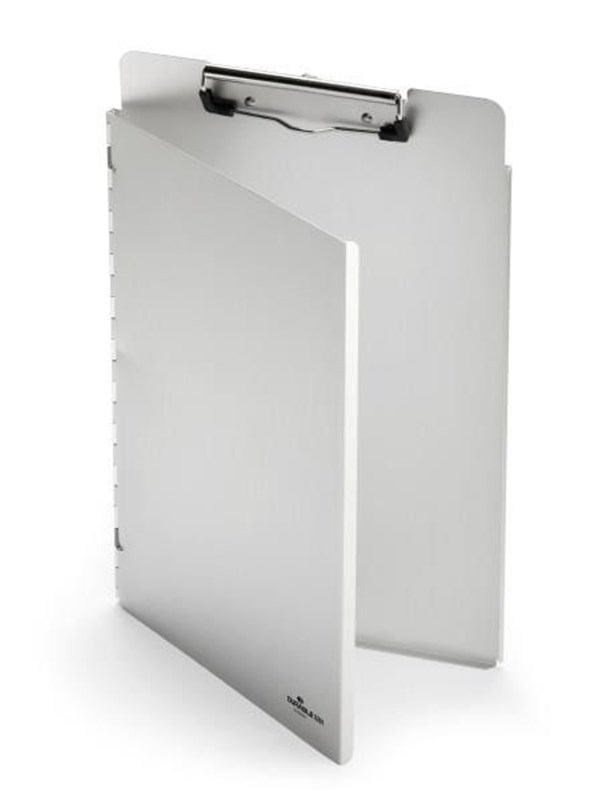 DURABLE Clipboard A4 with cover aluminium