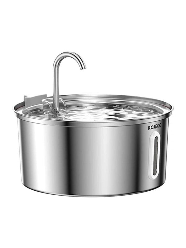 Rojeco 3.2L kattenwaterfontein voor katten & honden - Rond