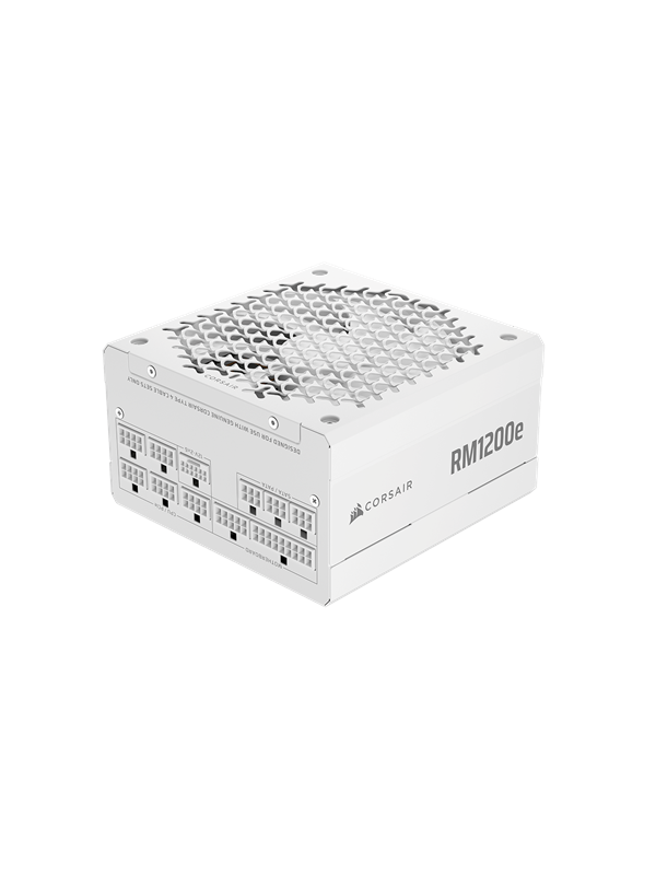 Corsair RM1200e - ATX 3.1 Voeding - 1200W - 80 PLUS Platinum - Volledig Modulair - Wit