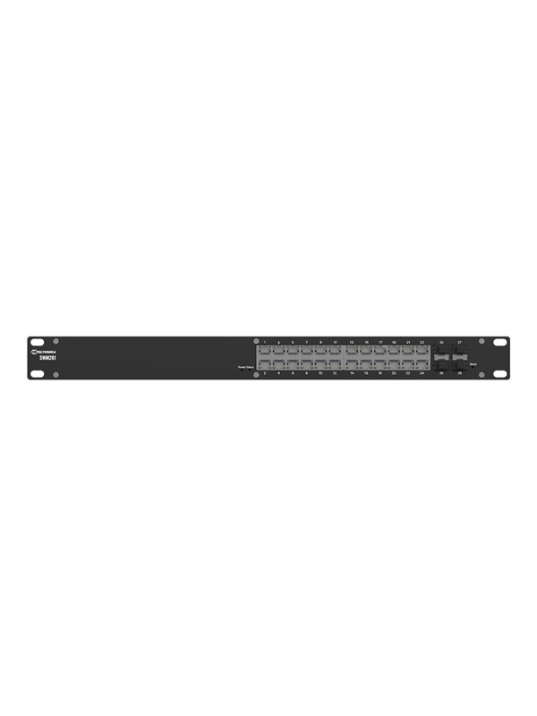 Teltonika SWM281 - switch - 24 ports - Managed - rack-mountable - with 2 years of RMS Management