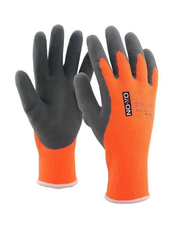 OX-ON Comfort 3304 winterhandschoen zwart/oranje - str. 9