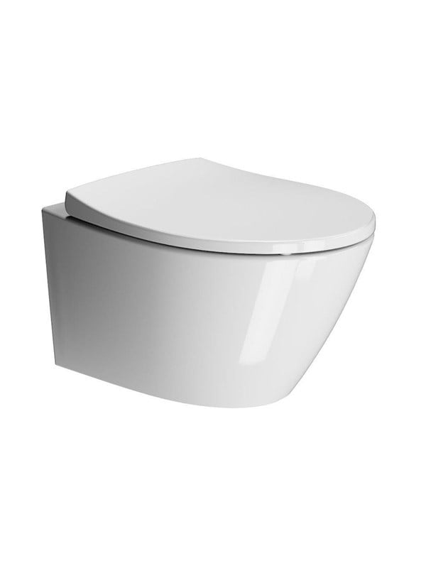 GSI Modo Wandcloset, Swirlflush, 37x52cm, wit ExtraGlaze