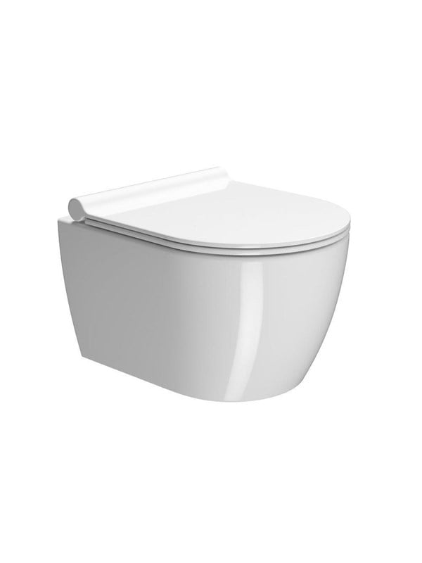 Sapho Pura - Hangend toilet, Swirlflush, ExtraGlaze, wit 880211