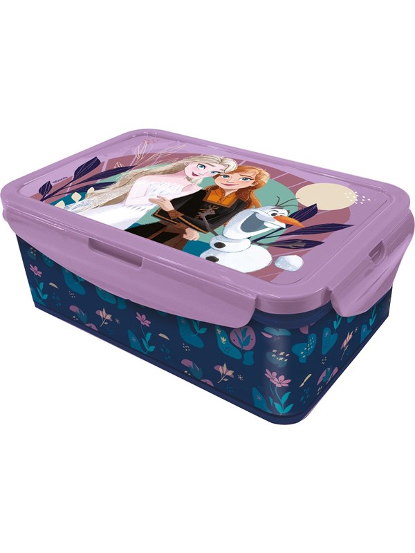 Frozen Lunch box w/removable compartments 21x13cm