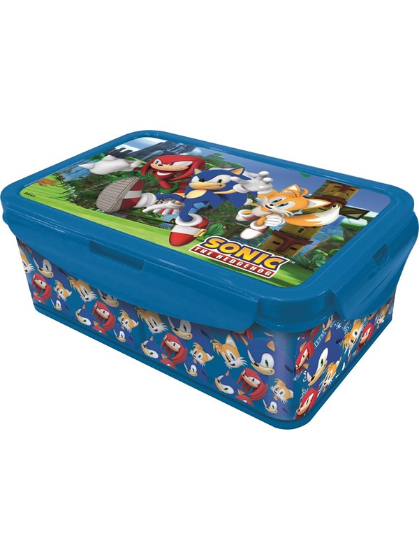 Sonic Lunch box w/removable compartments 21x13 cm
