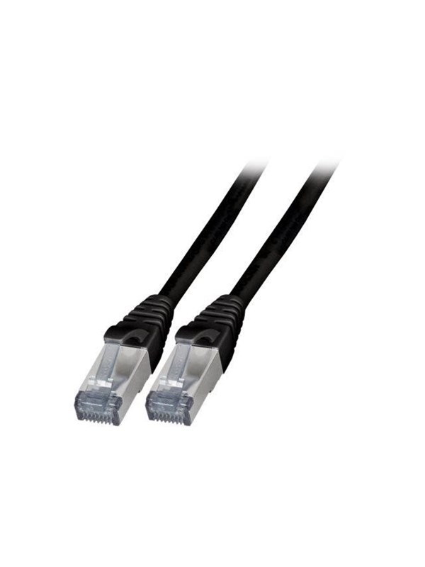 EFB NORDIC EFB-Elektronik patch cable - 30 m - black - Zwart - 30m