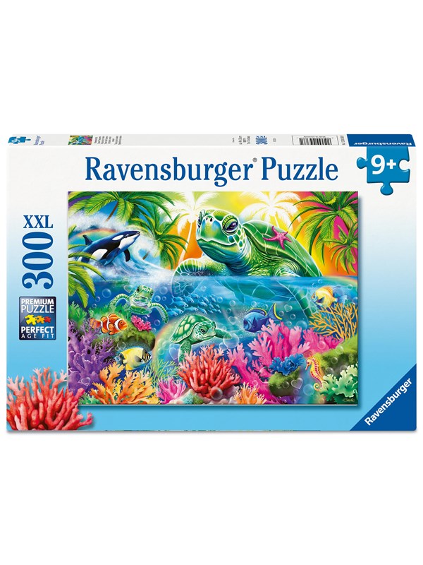 Ravensburger Ocean Treasures Puzzel 300 XXL Stukjes | Kinderpuzzel vanaf 9 Jaar | Onderwaterwereld & Zeedieren