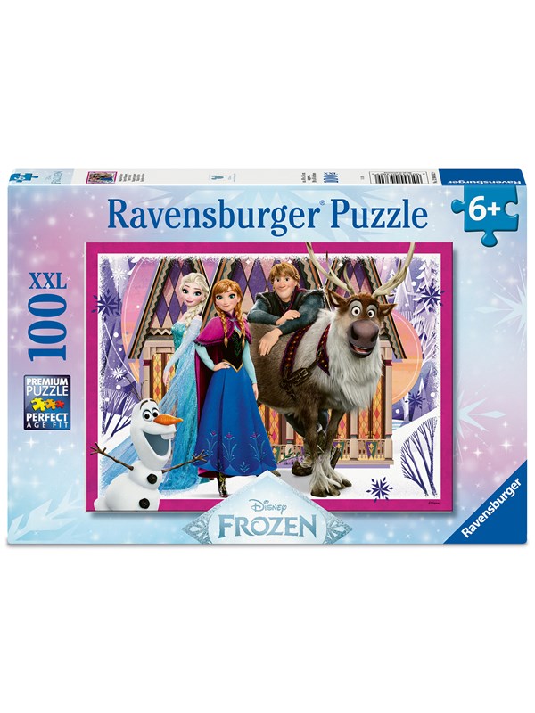 Ravensburger Disney Frozen Puzzel - Kinderpuzzel 100 XXL Stukjes - Vanaf 6 Jaar