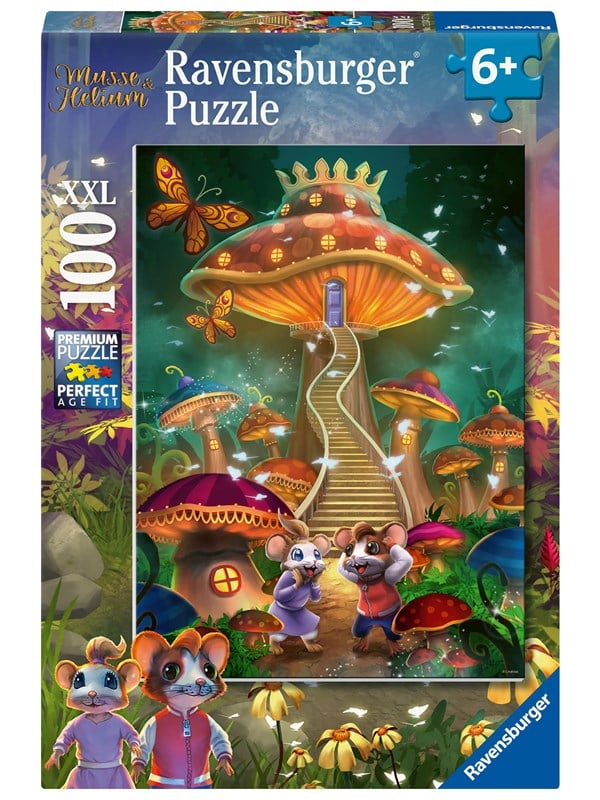 Ravensburger Musse & Helium Het magische paddenstoelenavontuur 100p