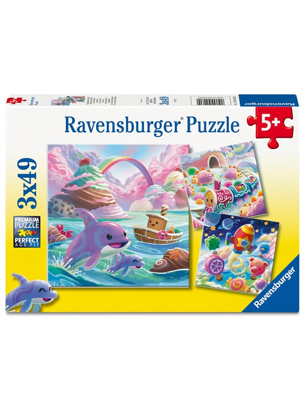 Ravensburger Candy Coastline Puzzel - Kinderpuzzel 49 Stukjes - Vanaf 5 Jaar