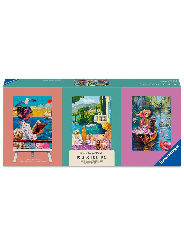 Ravensburger Heb hond, zal reizen 3x100p