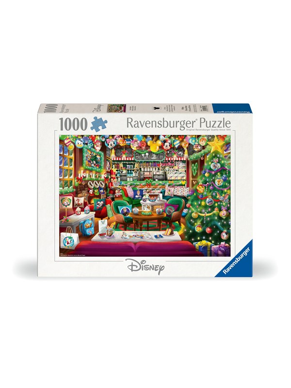 Ravensburger Disney Christmas Café - Kerst Legpuzzel - 1000 Stukjes - Puzzel voor Volwassenen