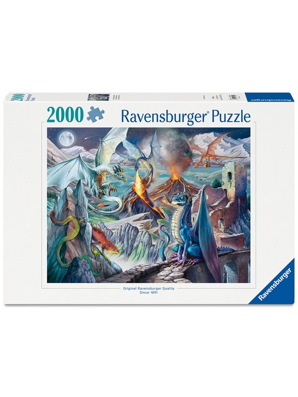 Ravensburger De Drakenwachters puzzel - 2000 stukjes