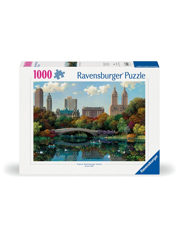 Ravensburger NY Central Park, Bow Bridge 1000-delige puzzel Blok