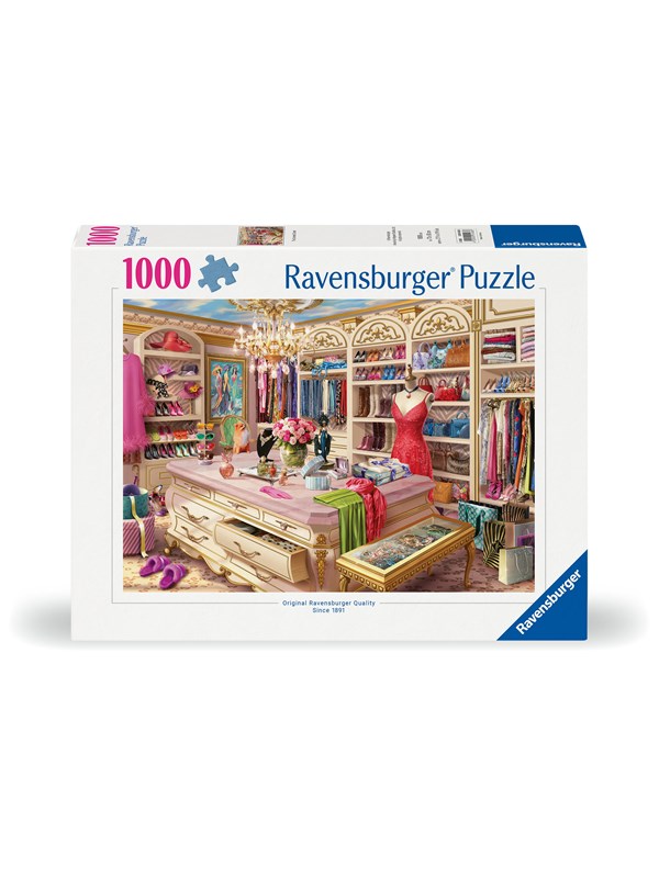Ravensburger De begeerde kledingkast 1000p