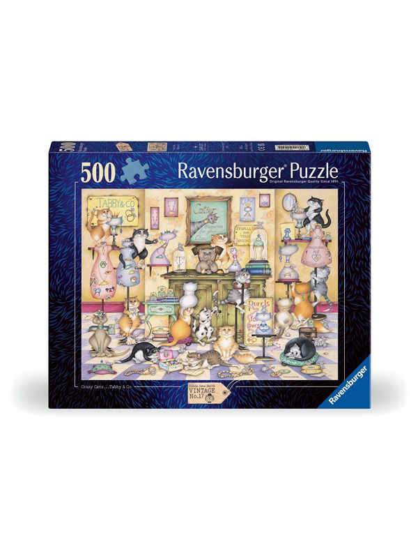 Ravensburger Gekke katten Taby & Co. 500p Blok