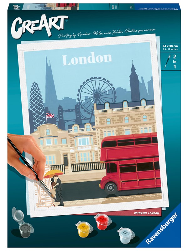 Ravensburger CreArt Londen advertentie