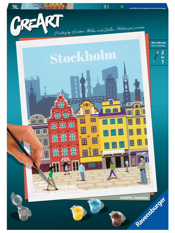 Ravensburger CreArt Stockholm advertentie