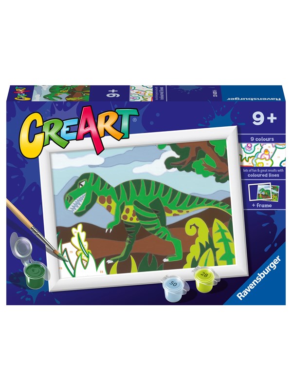 Ravensburger CreArt Zwervende dinosaurus
