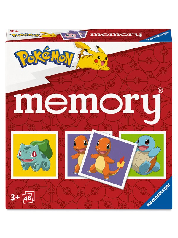Ravensburger - Memory Spel - Pokemon - 48 Kaarten - Geschikt voor Kinderen boven 3 Jaar