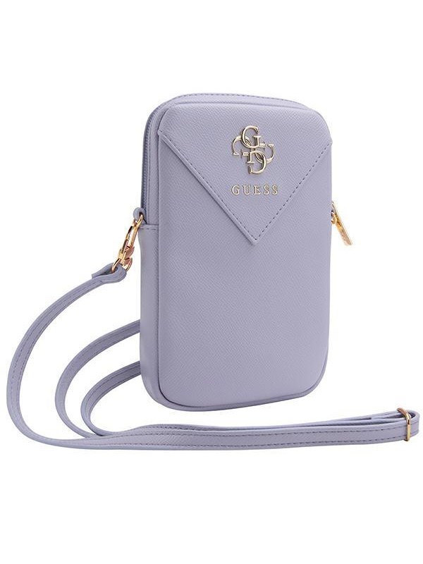 GUESS Zip Triangle 4G bag - purple