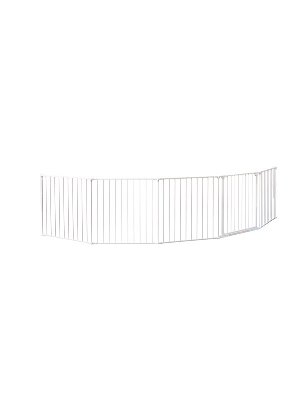 BabyDan Pet rumdeler hundegitter sort 278-350 cm