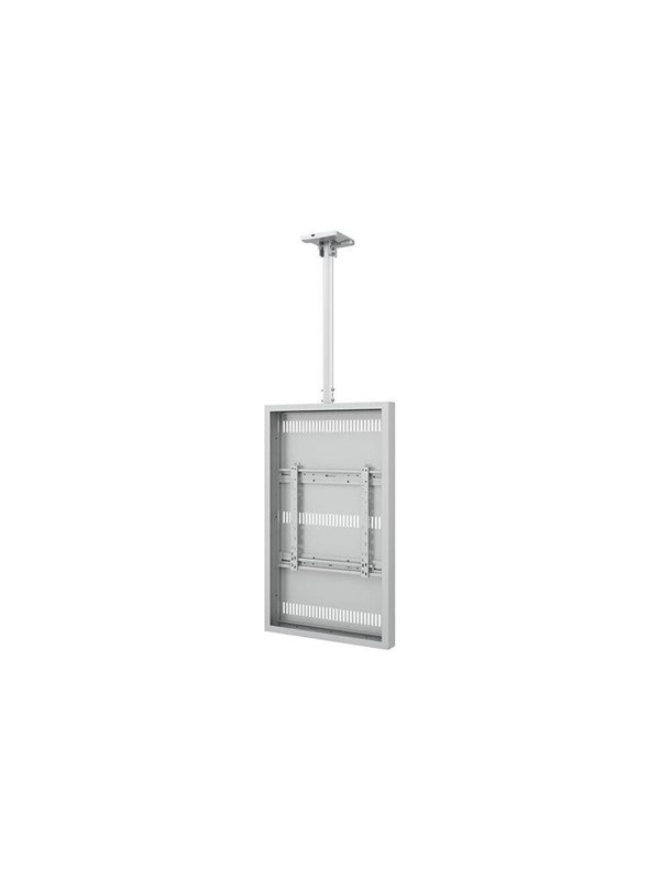 Multibrackets M Pro Series enclosure - medium - for digital signage panel - wire - white - Max 80 kg - recommended for 49"