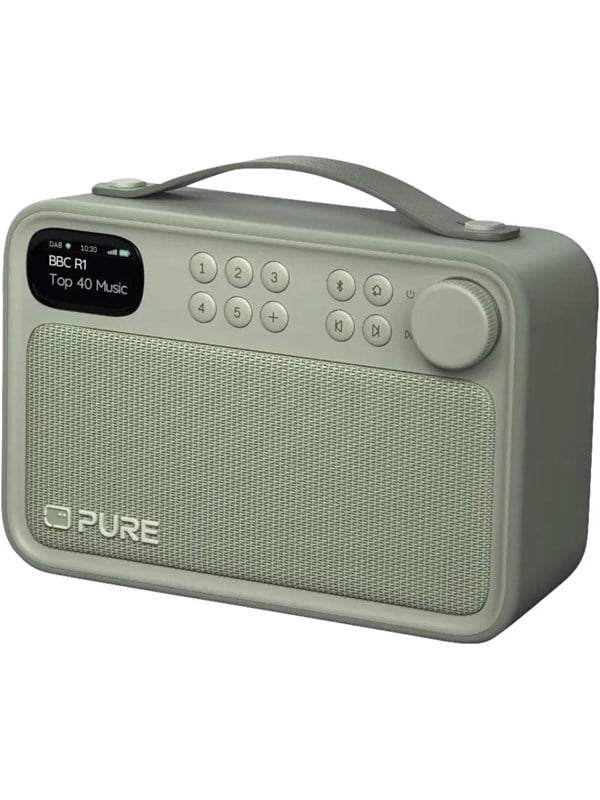 Pure Bloom – Je vrolijke draagbare radio met Bluetooth, Salie
