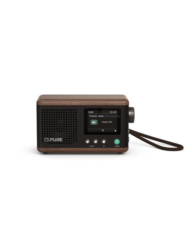 Pure Classic Mini - DAB+/FM - Zwarte walnoot