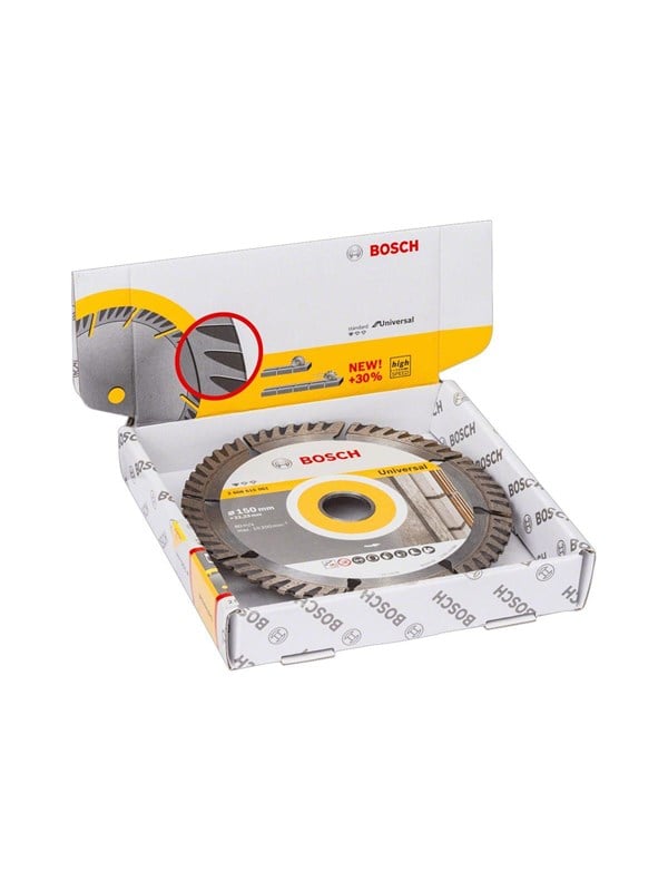 Bosch Accessories 2608615062 Standard for Universal Speed Diamanten doorslijpschijf Diameter 150 mm Boordiameter 22.23 mm 10 stuk(s)