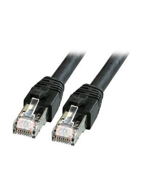 EFB NORDIC EFB-Elektronik patch cable - 2 m - black - Zwart - 2m