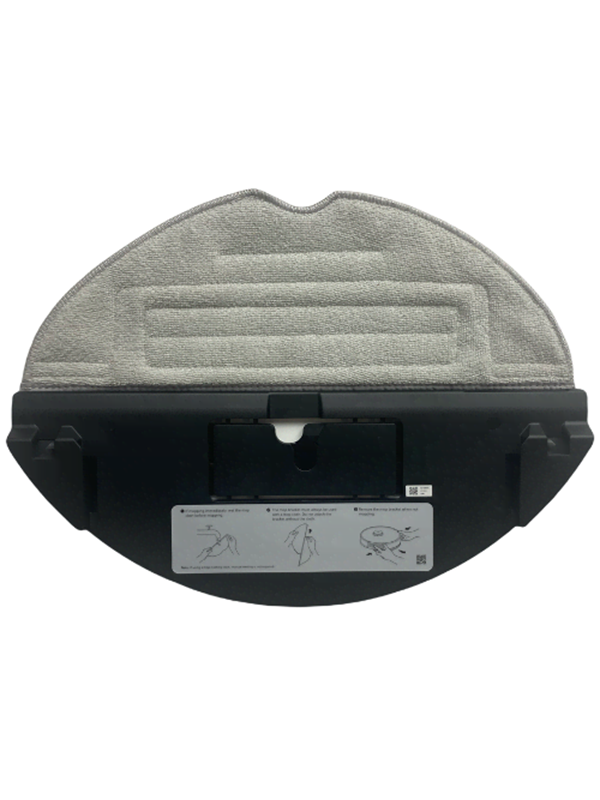 Roborock Robotstofzuiger mop cloth mount S8/S8+ black