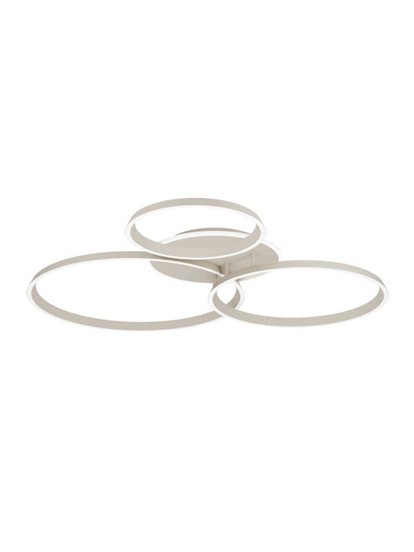 EGLO GIRIFALCO PLAFOND L960 CCT DIMBAAR ZAND/WIT
