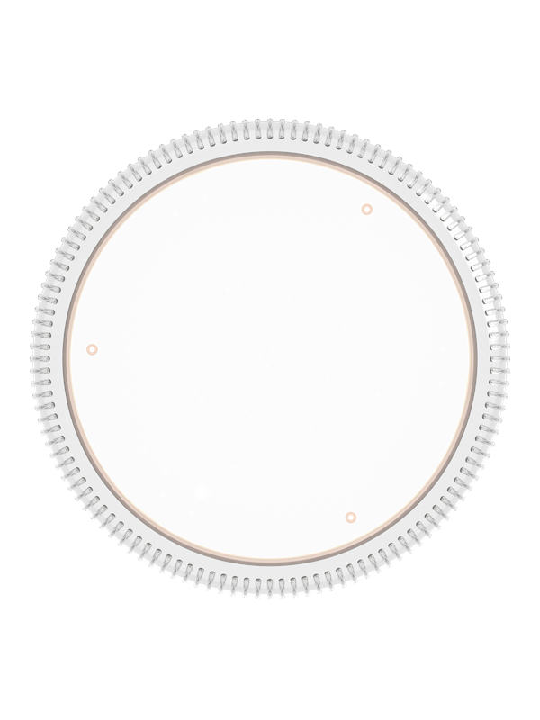 EGLO LED plafondlamp MONTEDORO, helder/wit, Ø 40 cm, CCT