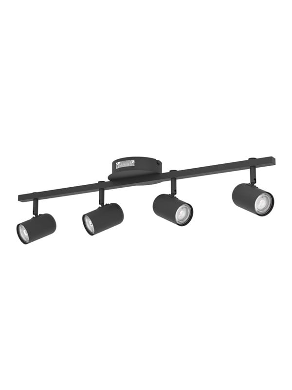 EGLO MONTEMURRO SPOTRAIL L700 4L ZWART